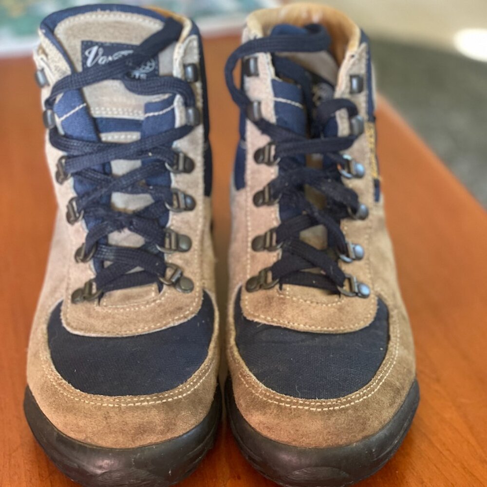 Vasque Women's Hiking Boots - Tan and Navy